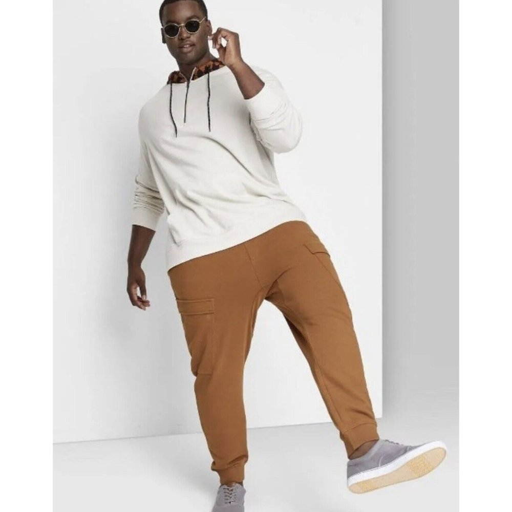 Adult Original Use Casual Fit Jogger Pants in Butternut Wood, Tall 2XL